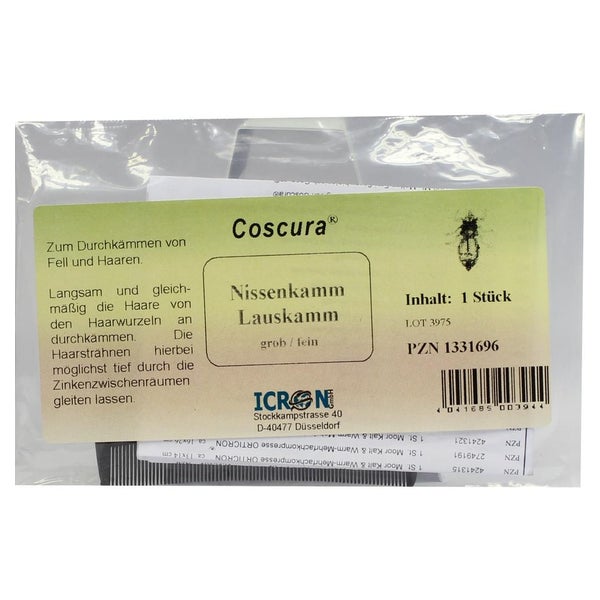 Nissen + Lauskamm Grob/fein Kunststoff Coscura 1 St