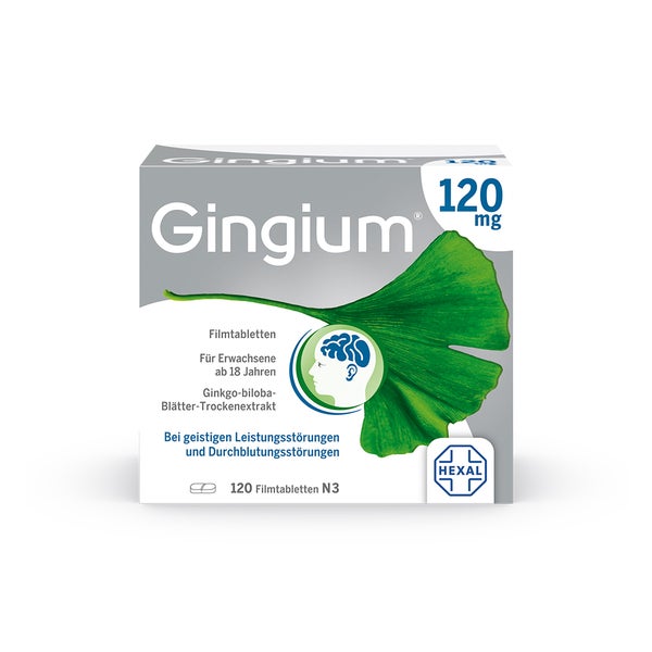 Gingium 120 Mg Filmtabletten 120 St