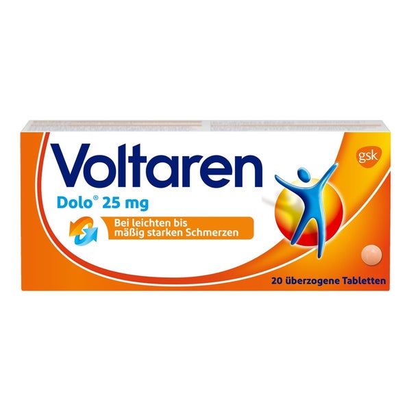 Voltaren Dolo 25mg 20 St