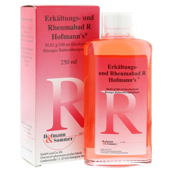 Erkältungs- Und Rheumabad R Hofmanns 250 ml
