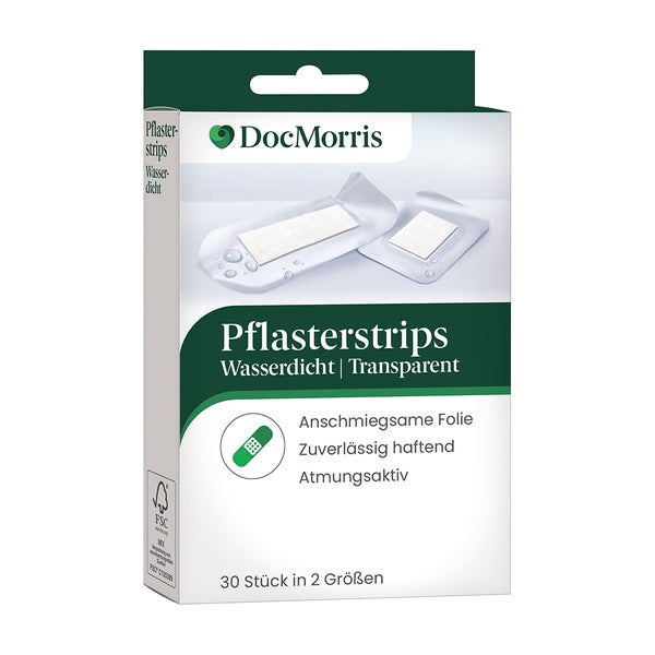 DocMorris Pflasterstrips Wasserdicht 30 St