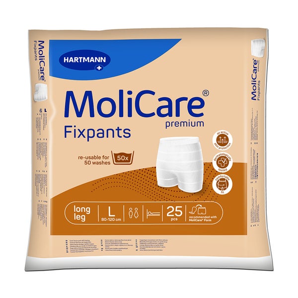 Molicare Premium Fixpants Long Leg Gr. L 25 St