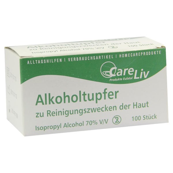Alkoholtupfer 3x6cm Steril 100 St