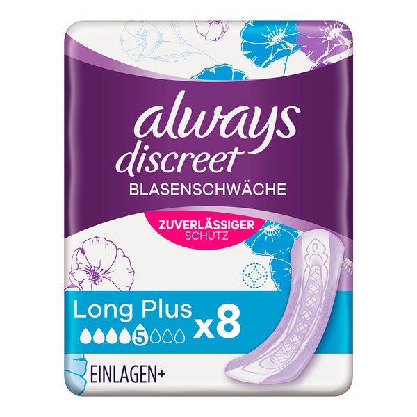 Always Discreet Inkontinenz Long Plus 8 St