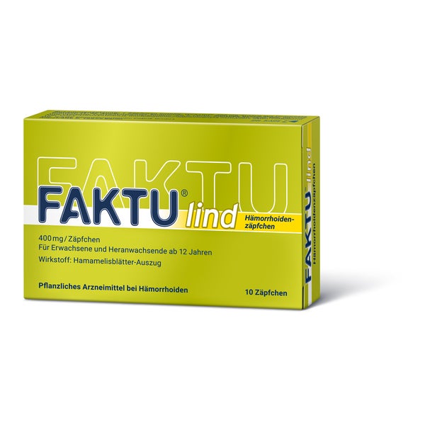 Faktu Lind Hämorrhoidenzäpfchen 10 St