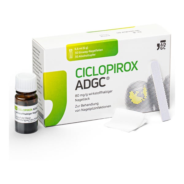 Ciclopirox Adgc 80 Mg/g Wirkstoffhalt. Nagellack 6,6 ml