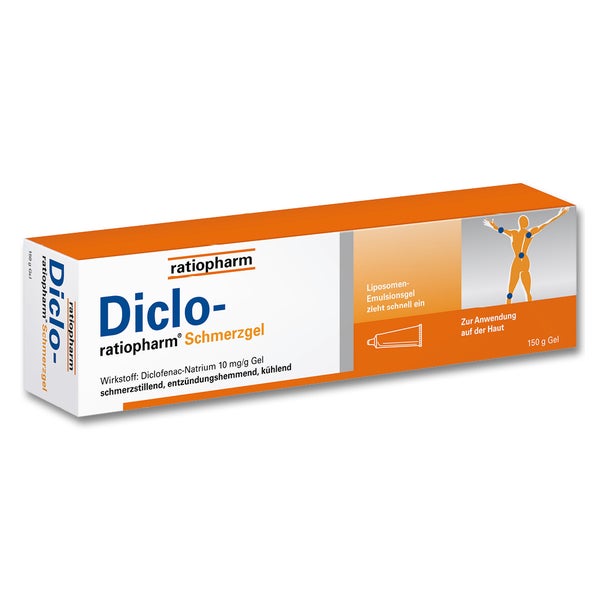 Diclo-ratiopharm Schmerzgel 150 g