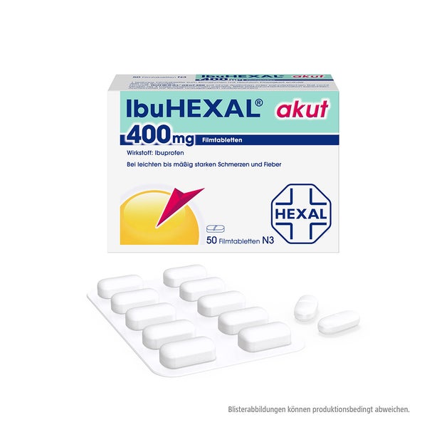 Ibuhexal Akut 400mg Filmtabletten 50 St