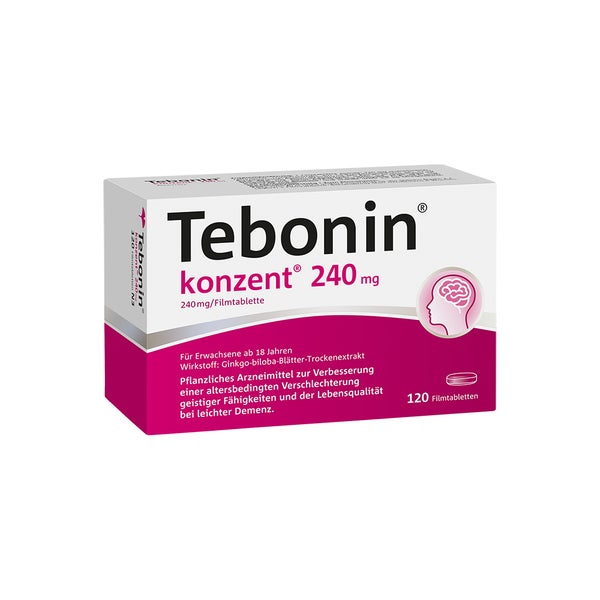 Tebonin Konzent 240mg Filmtabletten 120 St