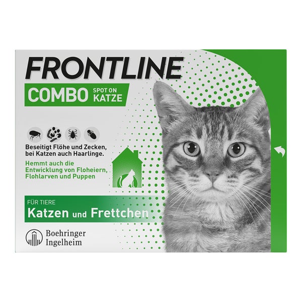 Frontline Combo Spot Katze 3 St