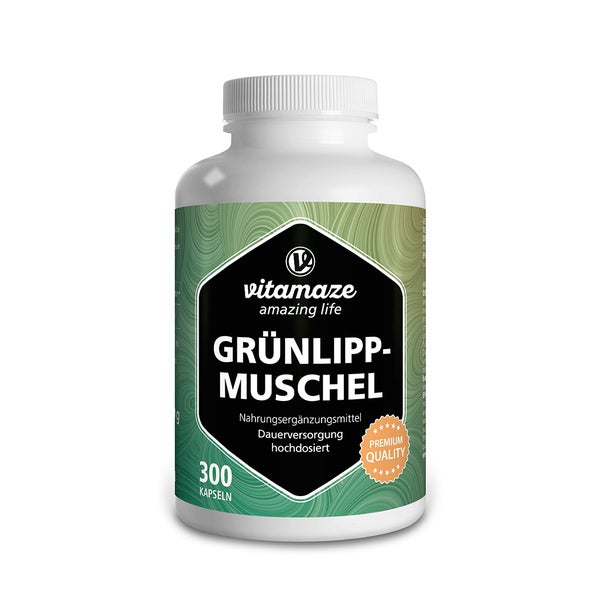 Grünlippmuschel 500 Mg Hochdosiert 300 St