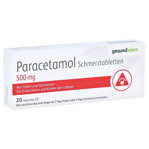 Paracetamol Schmerztabletten 20 St
