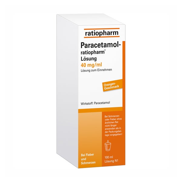 Paracetamol-ratiopharm Lösung 100 ml