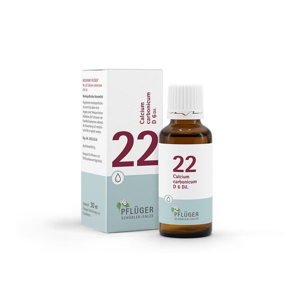 Biochemie Pflüger Nr. 22 Calcium Carb. D 6 30 ml