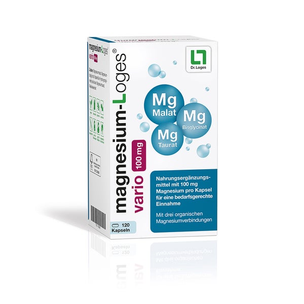 Magnesium-loges Vario 100 Mg 120 St