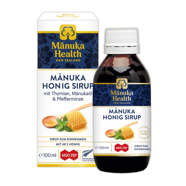 Manuka Health Mgo 250+ Manuka Honig Sirup 100 ml