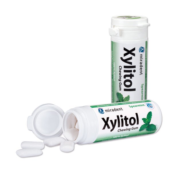 Miradent Xylitol Gum Spearmint 30 St