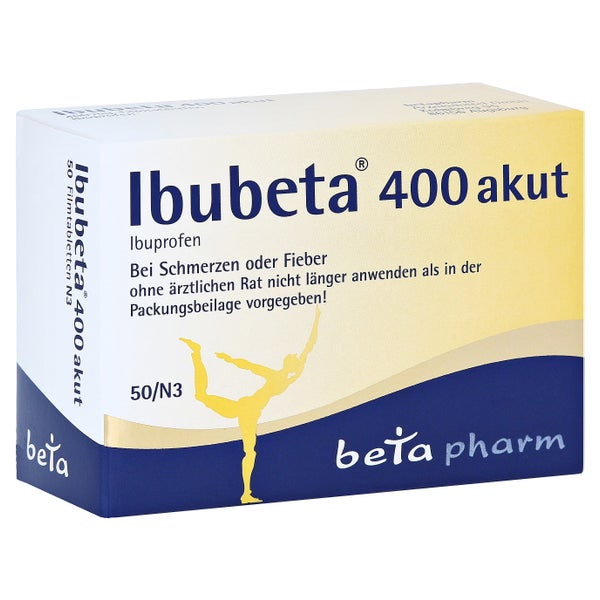 Ibubeta 400 Akut Filmtabletten 50 St