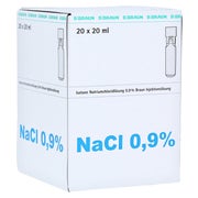 Kochsalzlösung 0.9% Mini-plasco Connect 20X20 ml