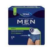 Tena Men Act.fit Inkontinenz Pants Plus S/m Blau 4X12 St
