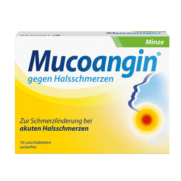 Mucoangin Minze 20 Mg Lutschtabletten 18 St
