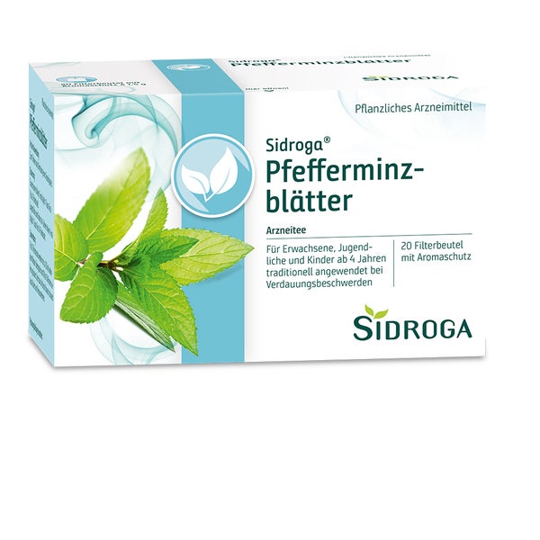 Sidroga Pfefferminzblätter 20X1,5 g