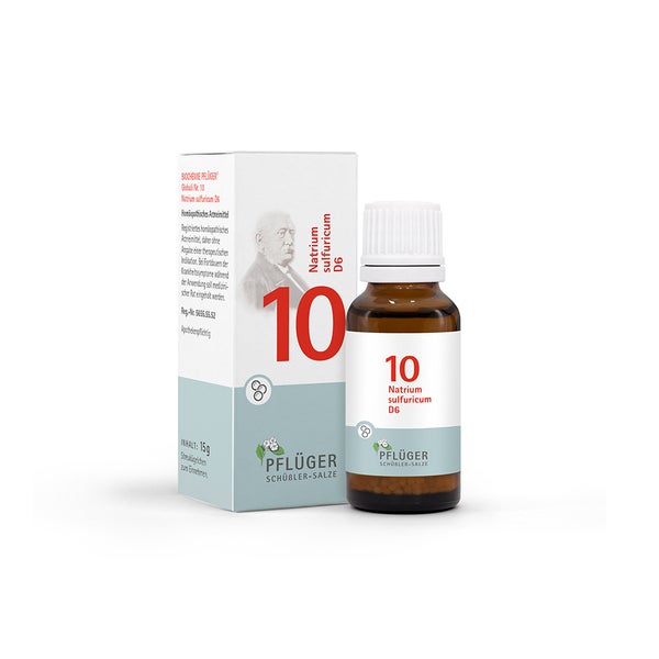 Biochemie Pflüger Glo Nr.10 Natrium Sulfuricum D6 15 g