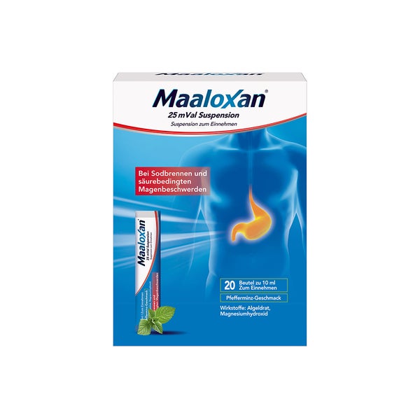 Maaloxan 25mval 20X10 ml