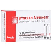 Dynexan Mundgel Zylinderampulle 2X1,7 g