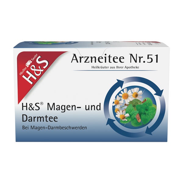 H&s Magen- Und Darmtee 20X2,0 g