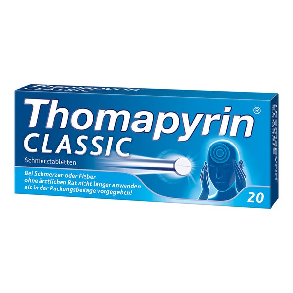 Thomapyrin Classic Schmerztabletten 20 St