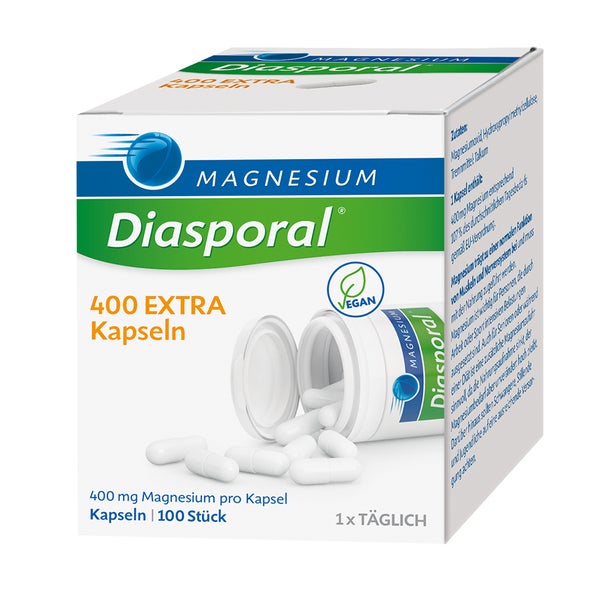Magnesium-diasporal 400 Extra Kapseln 100 St