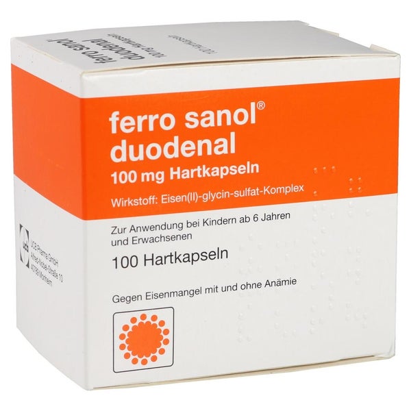 Ferro Sanol Duodenal Magens.res.pellets In Kapseln 100 St