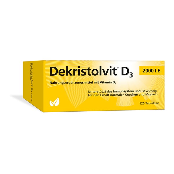 Dekristolvit D3 2000 I.e. 120 St