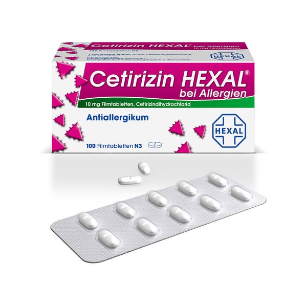 Cetirizin Hexal Bei Allergien 100 St