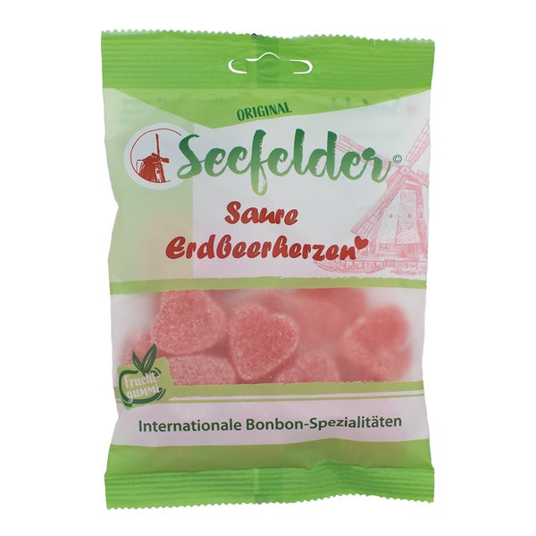 Seefelder Saure Erdbeerherzen Kda 100 g