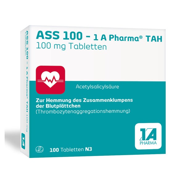 Ass 100 - 1 A Pharma Tah 100 St