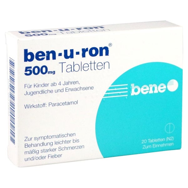 Ben-u-ron 500 mg Tabletten 20 St