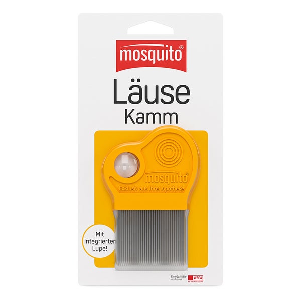 Mosquito Nissenkamm Metall Mit Lupe 1 St