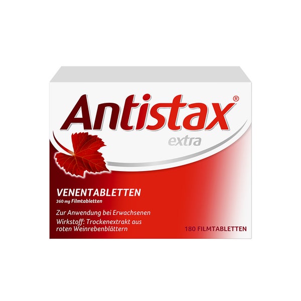 Antistax Extra Venentabletten 360 Mg Filmtabletten 180 St