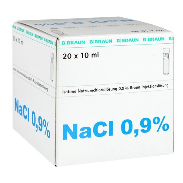 Kochsalzlösung 0.9% Mini-plasco Connect 20X10 ml