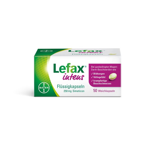 Lefax Intens Flüssigkapseln 250mg Simeticon 50 St