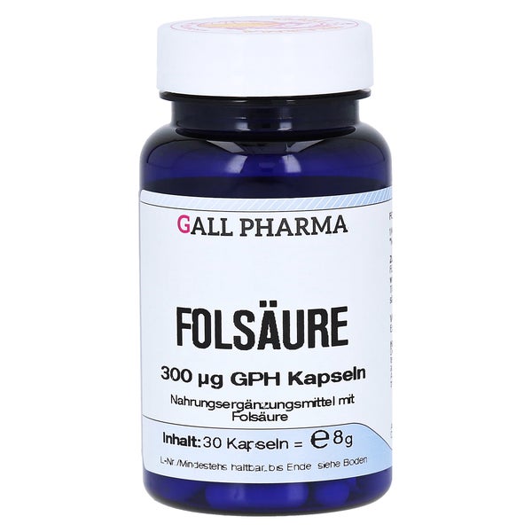 Folsäure 300 µg GPH Kapseln 30 St