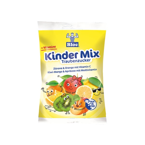 Bloc Kindertraub Zucker Versch Geschmacksricht Btl 75 g