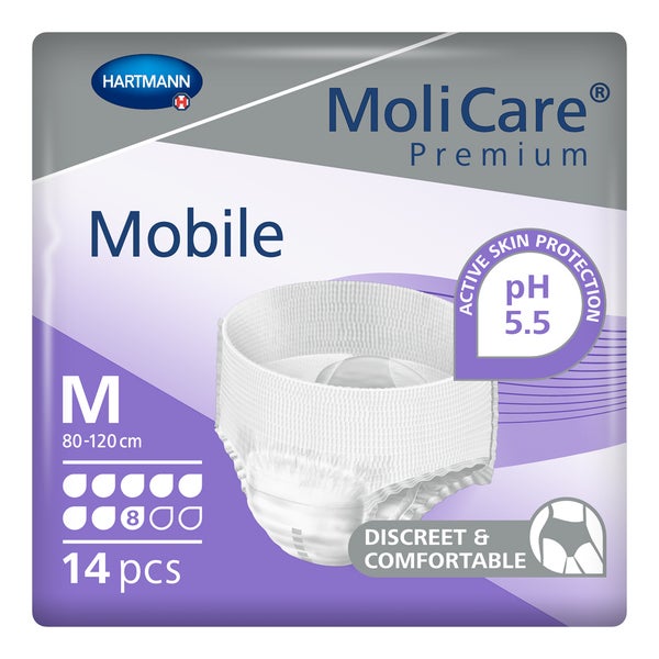Molicare Premium Mobile 8 Tropfen Gr. M 14 St