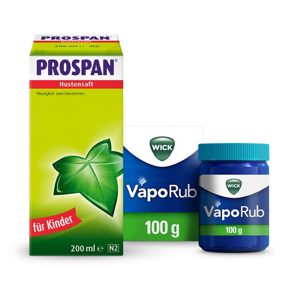 WICK VapoRub + Prospan Hustensaft 1 Set