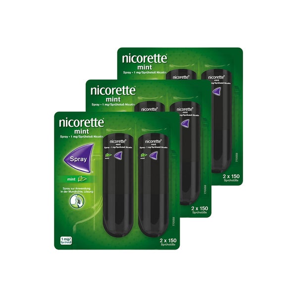 nicorette Mint Spray 6er-Pack 6 St