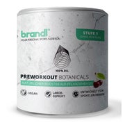 Superfood Pre Workout Booster ohne Koffein | Botanicals by brandl | Rote Beete Pulver, Ashwagandha, Granatapfel, Ginseng, Gingko, Kurkuma-Extrakt & Piperin | Ohne künstliche Süßstoffe | Stufe 1
