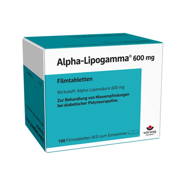 Alpha-lipogamma 600mg Filmtabletten 100 St