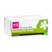Cetirizin Abz 10mg Filmtabletten 100 St